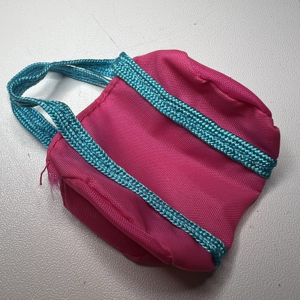 Vintage Barbie Doll Workout Gym Bag‎ Accessory 1983 Great Shapes Barbie
